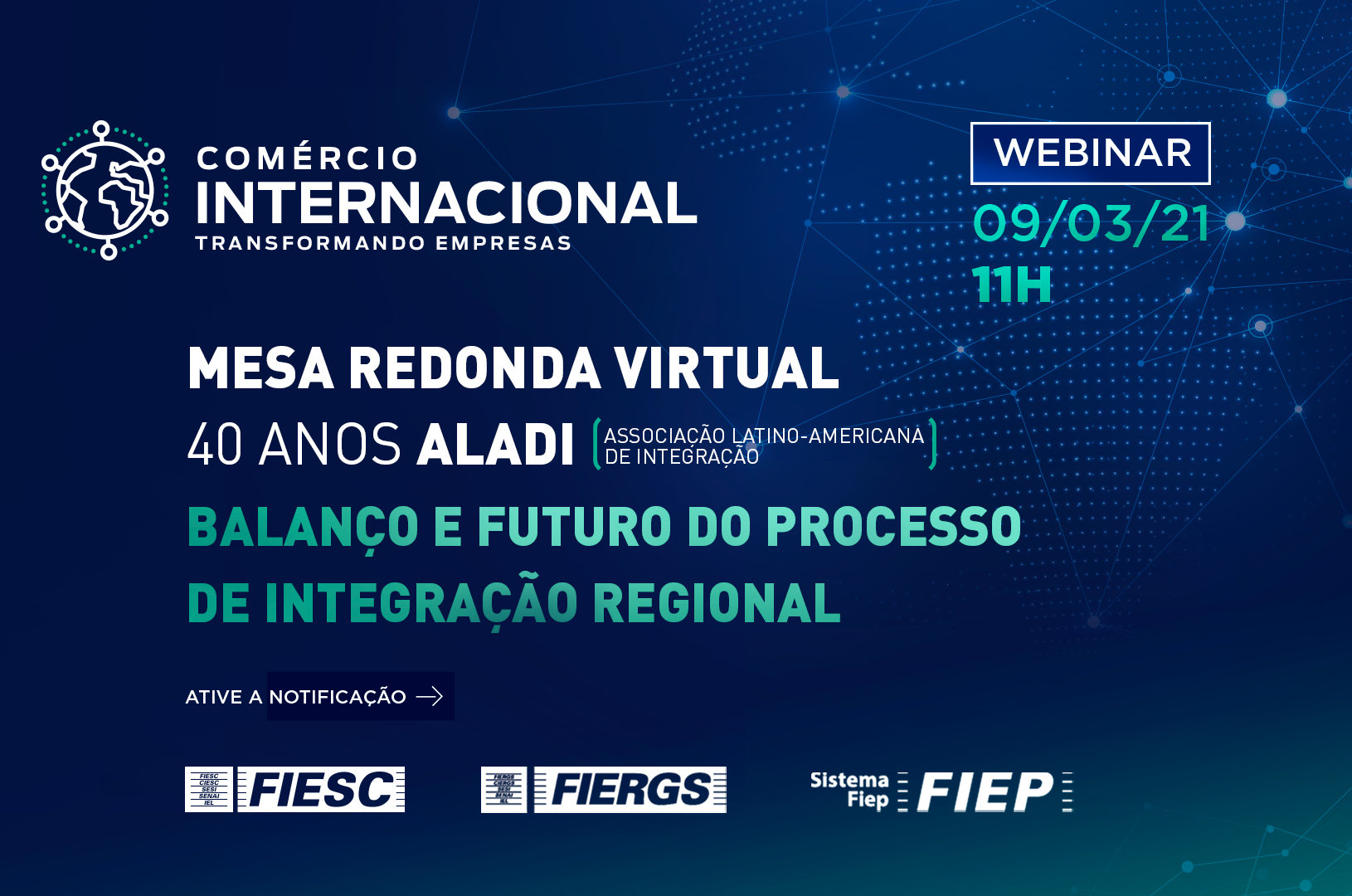 Mesa Redonda Virtual 40 Anos ALADI - Balanço e Futuro do Processo de Integração Regional