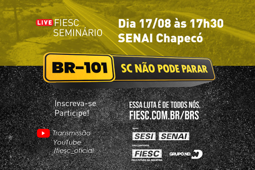 Seminário: BRs - SC Não pode parar