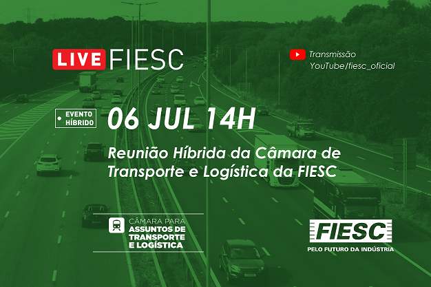 Reunião Híbrida da Câmara de Transporte e Logística da FIESC