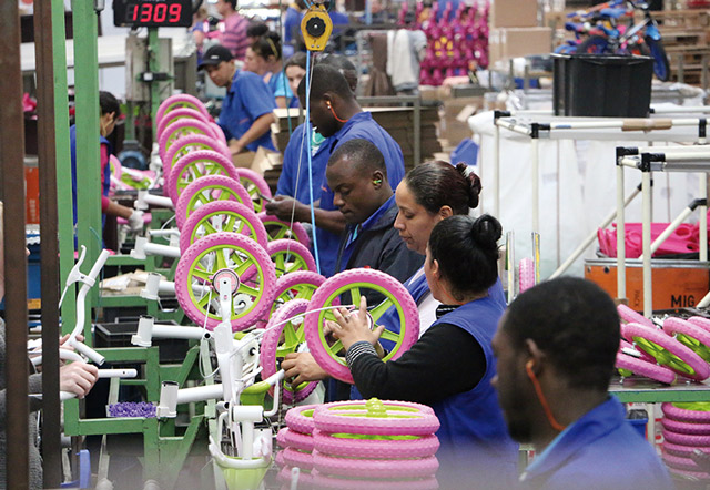 Linha de produção da Nathor