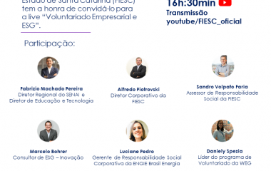 Live Voluntariado Empresarial e ESG