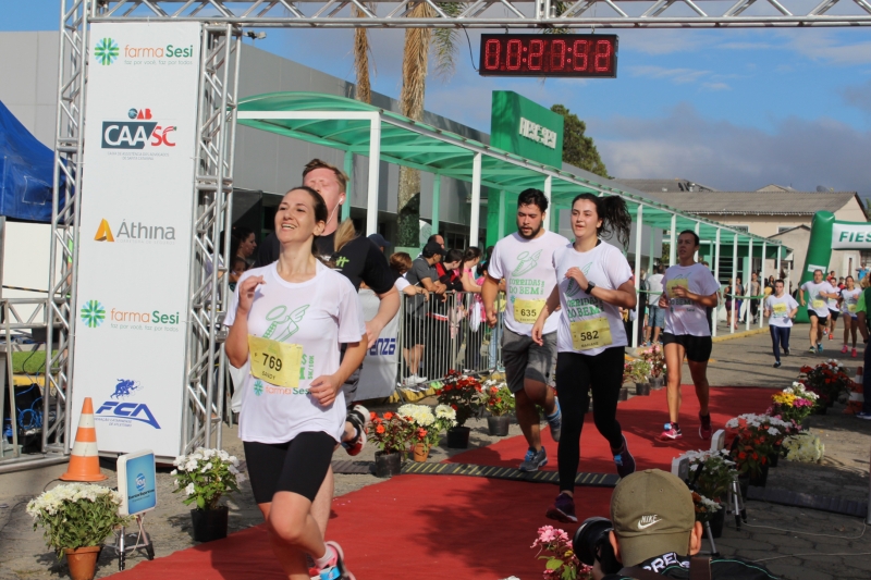 Esta foi a segunda edição da Corrida realizada em Lages. Foto: Catarinas Comunicação