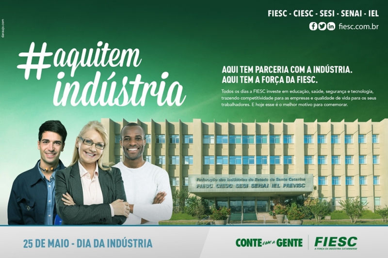 Campanha #aquitemindústria