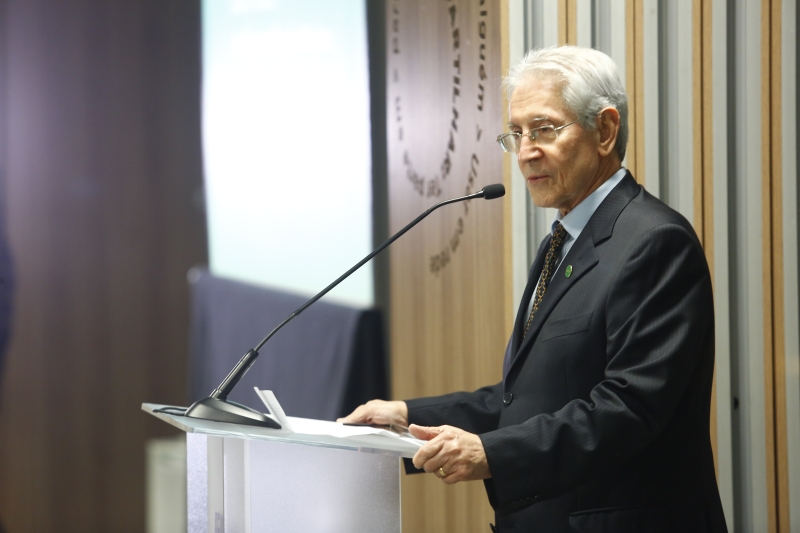 Presidente da FIESC, Glauco José Côrte (foto: Marcos Campos)