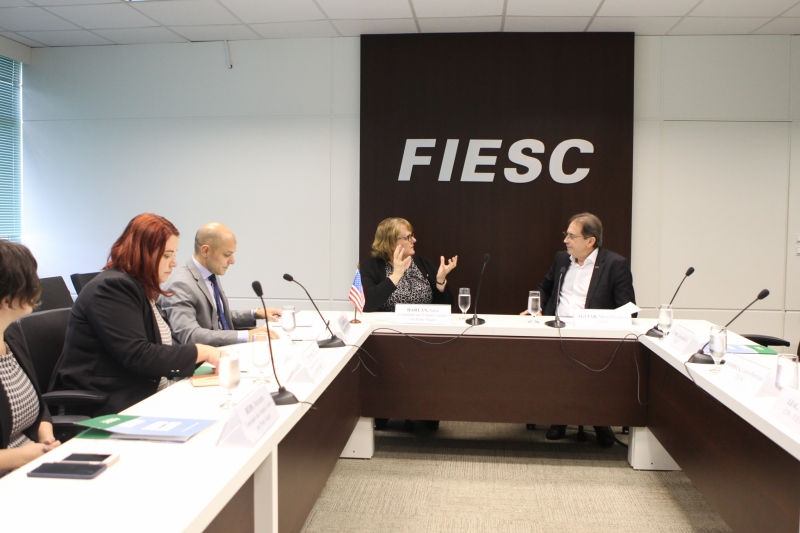 Na reunião foram debatidas oportunidades bilaterais (foto: Filipe Scotti)