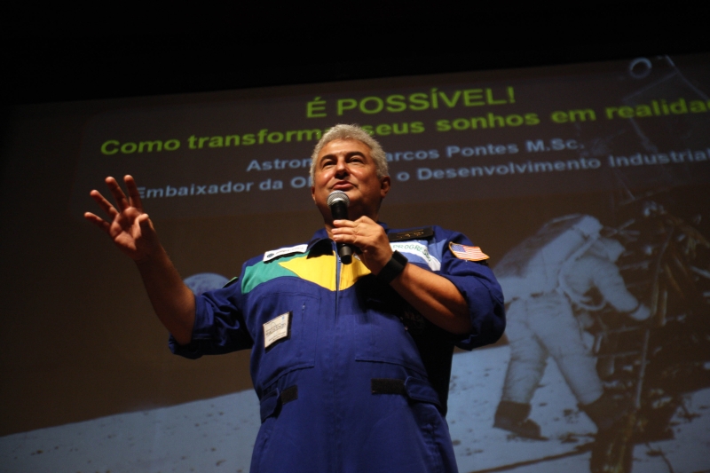 Astronauta Marcos Pontes vem a SC para evento de iniciação tecnológica 