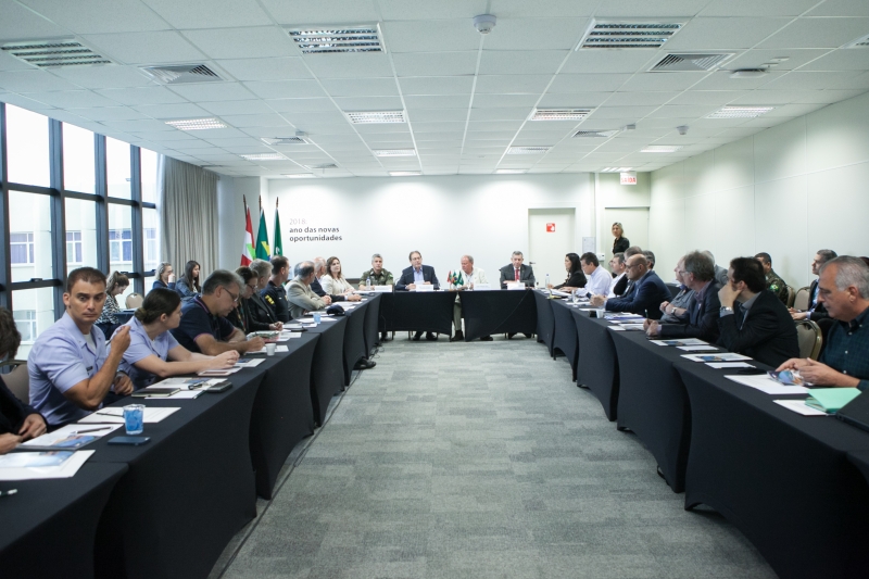 Reunião foi realizada nesta quinta-feira (29), em Florianópolis (foto: Filipe Scotti)