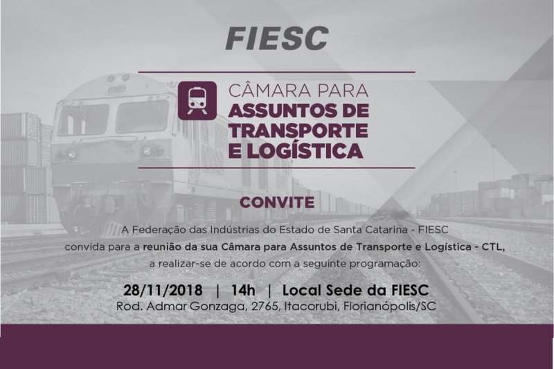 Nesta quarta-feira, reunião na FIESC debate potencial do aeroporto Hercílio Luz e os corredores rodoviários catarinenses