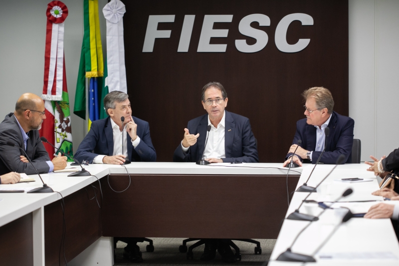 FIESC e Fazenda avançam no diálogo sobre “PL do rescaldo”