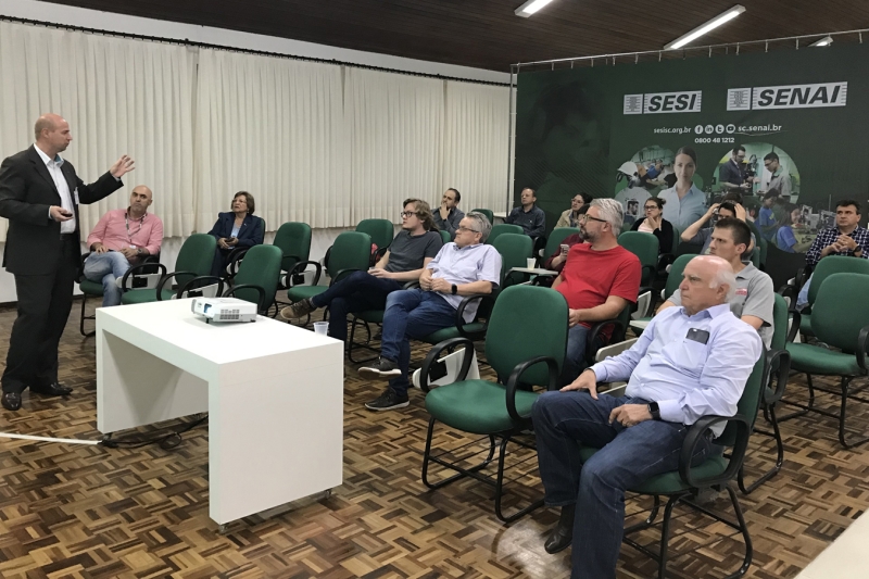 Evento realizado em São Bento do Sul (foto: Impulso Comunicação)
