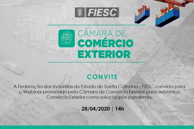 É HOJE: webinar debate o comércio exterior pós-pandemia