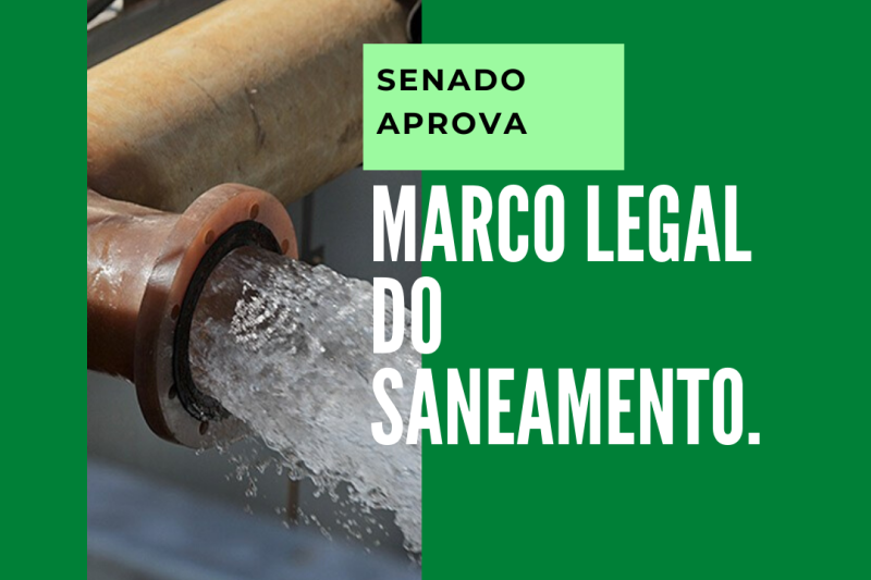 Marco legal do saneamento viabilizará novo ciclo de investimentos no setor, avalia indústria