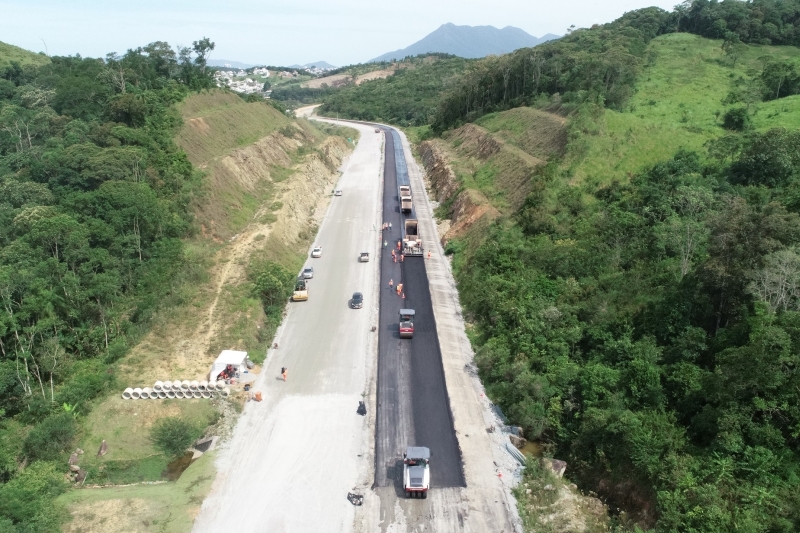 Live, nesta quarta, às 13h30, sobre as obras do Contorno Viário de Florianópolis