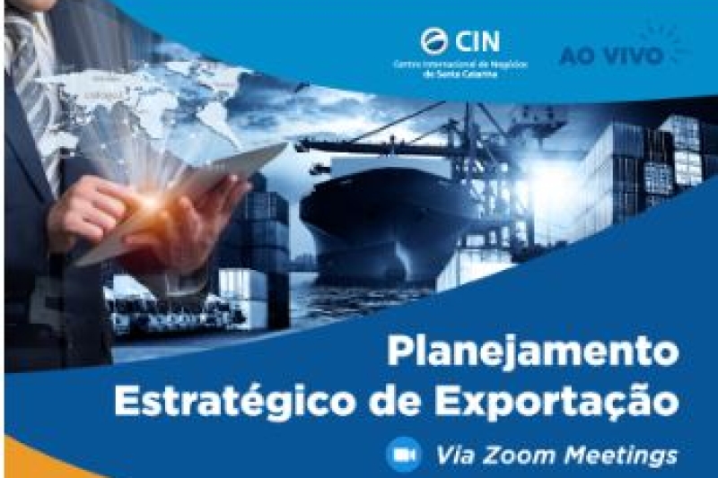 Capacitação virtual aborda planejamento estratégico para exportação