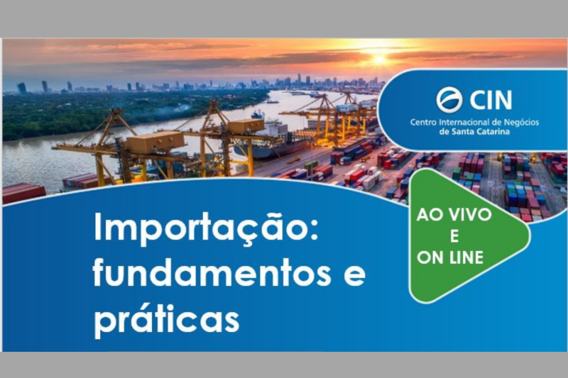 Curso aborda fundamentos e prática do processo de importação