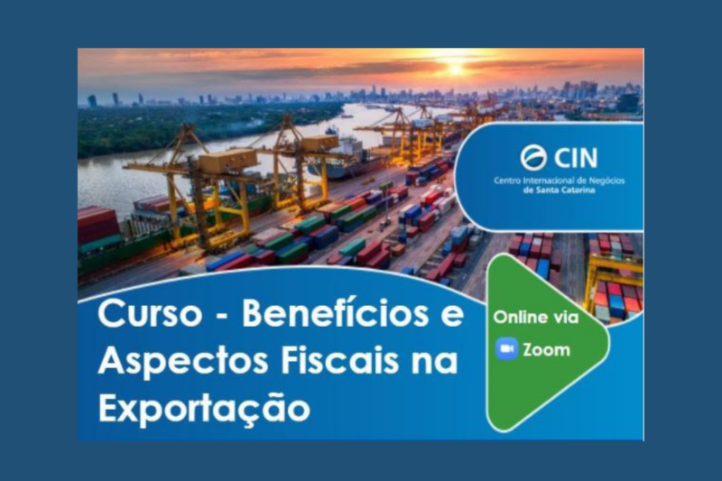 Curso ensina os benefícios e aspectos fiscais da exportação