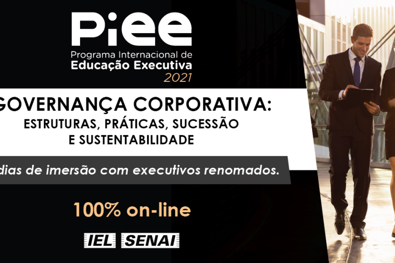 SENAI abre inscrições para o Programa Internacional de Educação Executiva