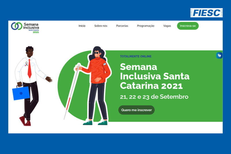 Na Semana Inclusiva, FIESC destaca Portal voltado ao tema 