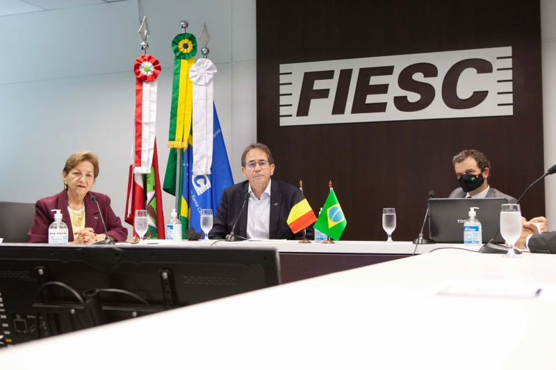 Encontro apresentou a Bélgica como uma oportunidade de mercado para os negócios catarinenses