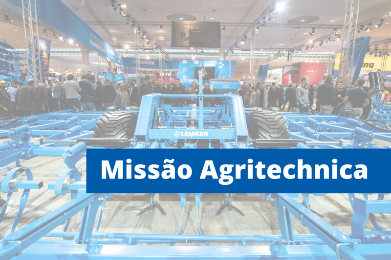 Abertas inscrições para missão à Agritechnica, em Hannover 