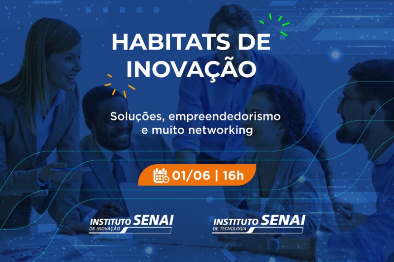 Na quarta (1) em Joinville, evento apresenta edital para habitats de inovação para a indústria