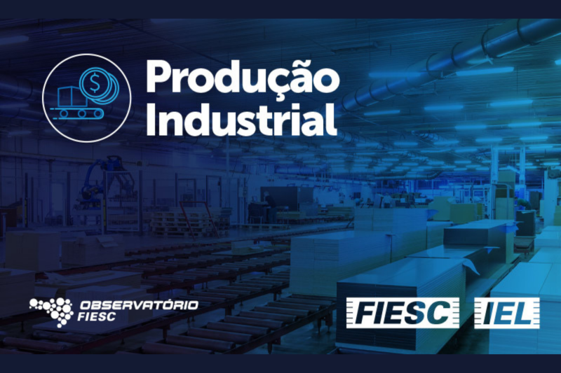 Produção industrial catarinense cresce 3,3% em abril