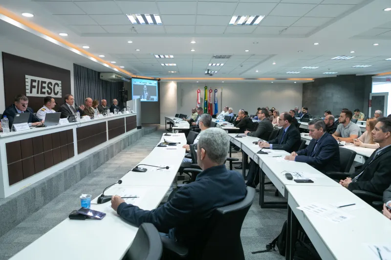 Encontro foi realizado na FIESC, em Florianópolis (foto: Filipe Scotti)