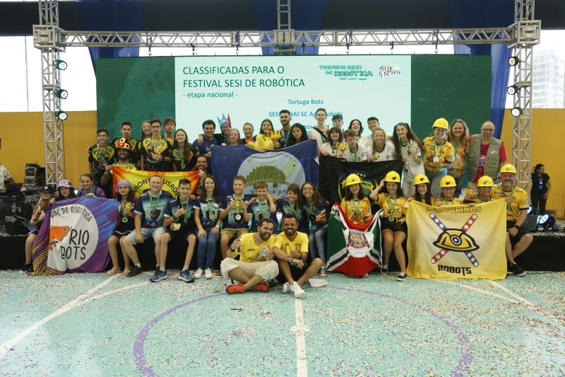 Torneio SESI de Robótica FLL: conheça os vencedores e demais premiações entregues 