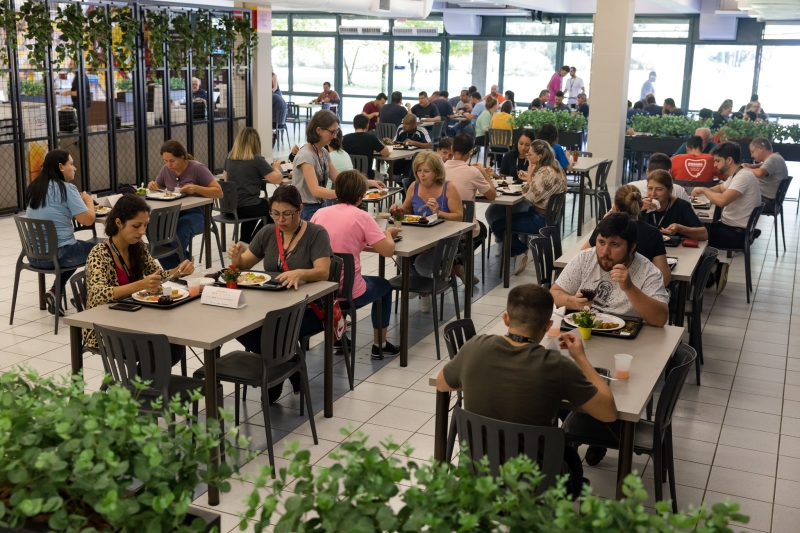 alimentaSesi inicia atendimento à Hering com 1,2 mil refeições diárias