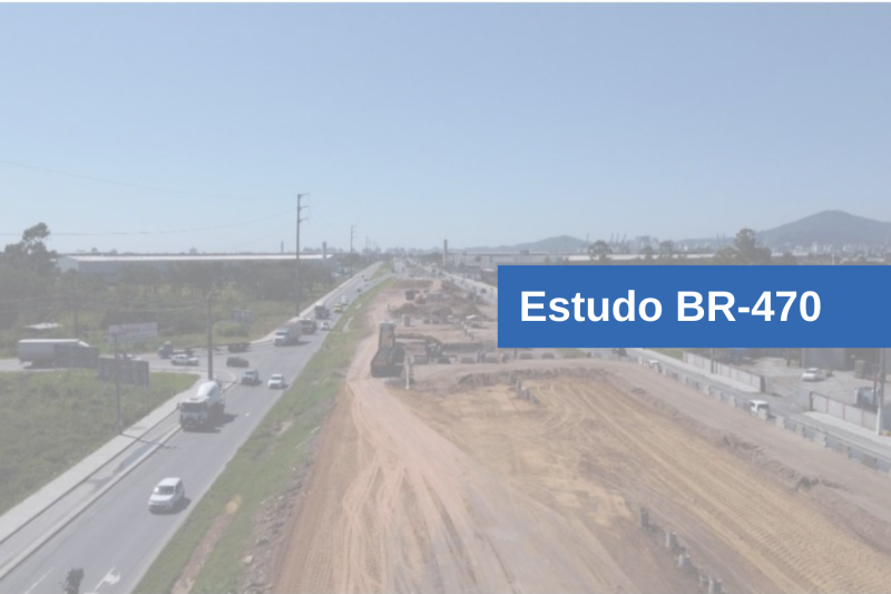 HOJE, às 14h: Estudo mostra a situação das obras de duplicação da BR-470