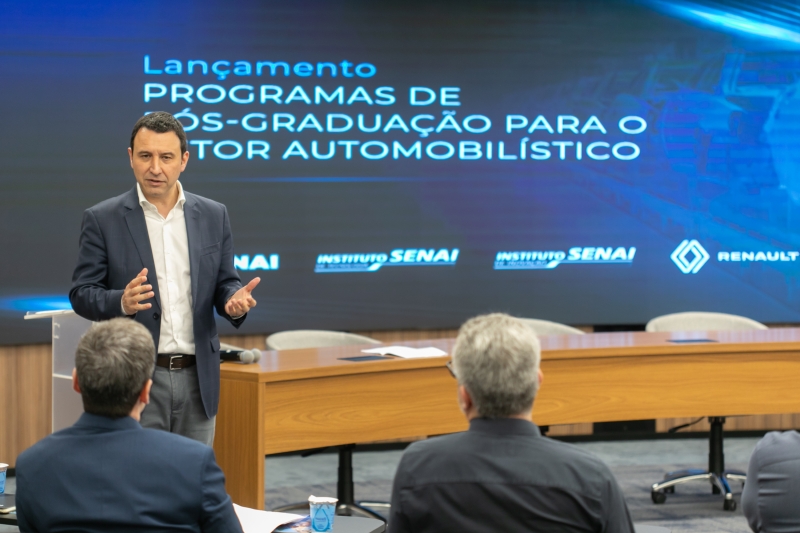Fabrizio Machado Pereira, diretor regional do SENAI. Foto: Filipe Scotti