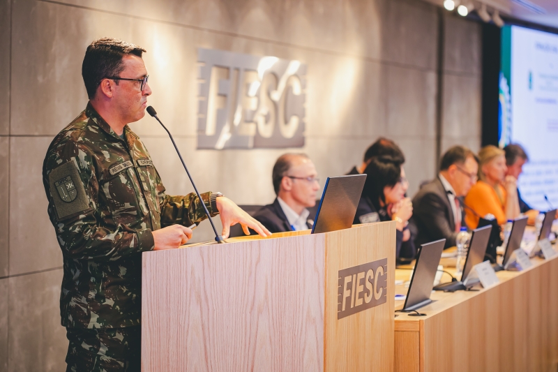 Novo processo de importação de materiais de defesa é tema da plenária da Abimde na FIESC