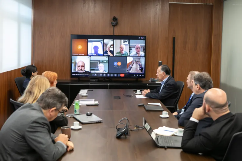 Cerimônia de instalação virtual dos Conselhos ocorreu na manhã do dia 15 de abril. (Foto: Filipe Scotti)