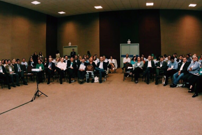 Congresso reúne cerca de 800 profissionais de recursos humanos de SC (Foto: Alana Schwoelk)