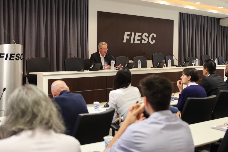 Reunião da Câmara de Assuntos de Energia foi realizada nesta sexta-feira (18), em Florianópolis (foto: Filipe Scotti)