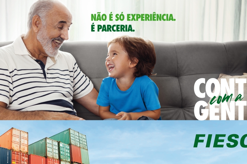  Imagem do painel que será exposto na fachada do prédio sede da entidade, em Florianópolis